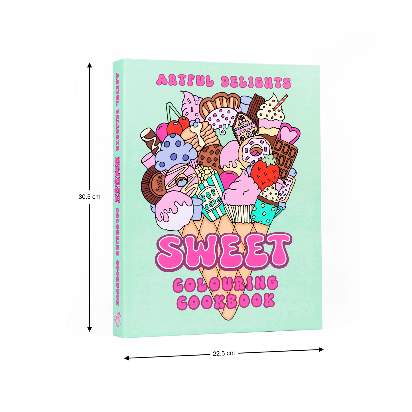Delights featuring dessert illustrations colouring cookbook for kids teens and uni students interactive colouring cookbook baking and colouring activity book dessert recipe colouring book creative cookbook with sweet treats colouring and baking book UK colouring cookbook