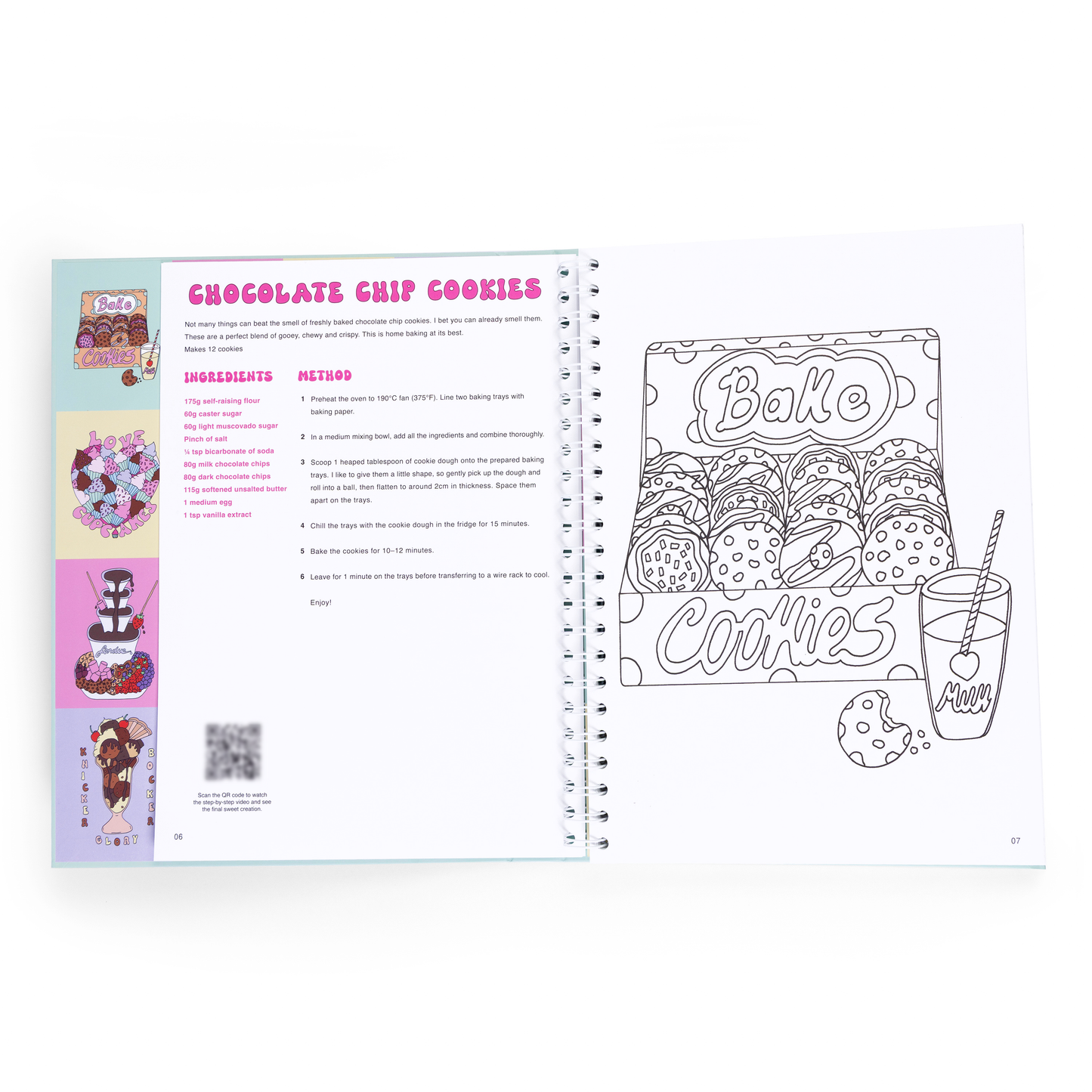 Sweet Colouring Cookbook