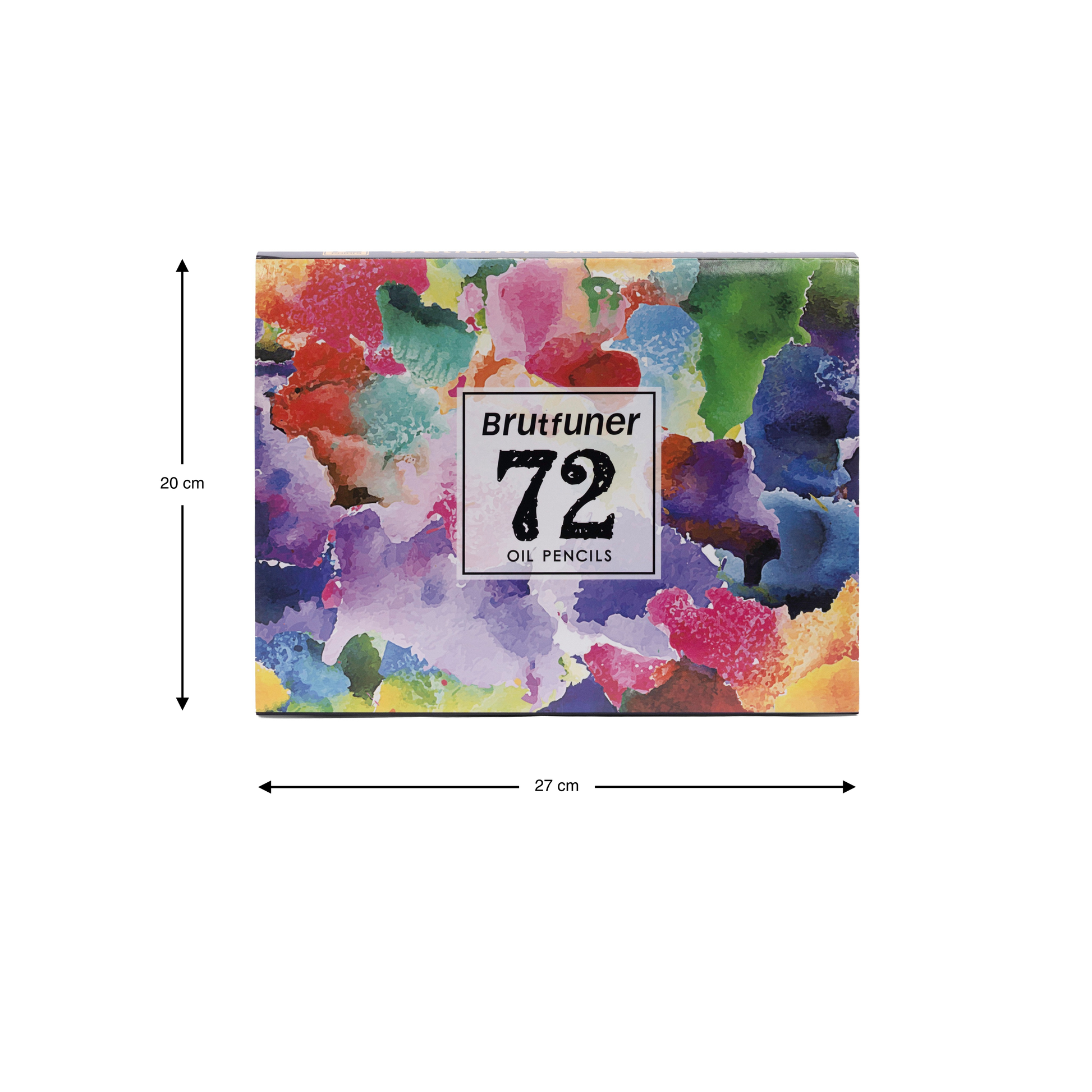 72 oil pencils set with a wide range of vibrant colours ideal fro colouring books drawing blending shading and creative art projects