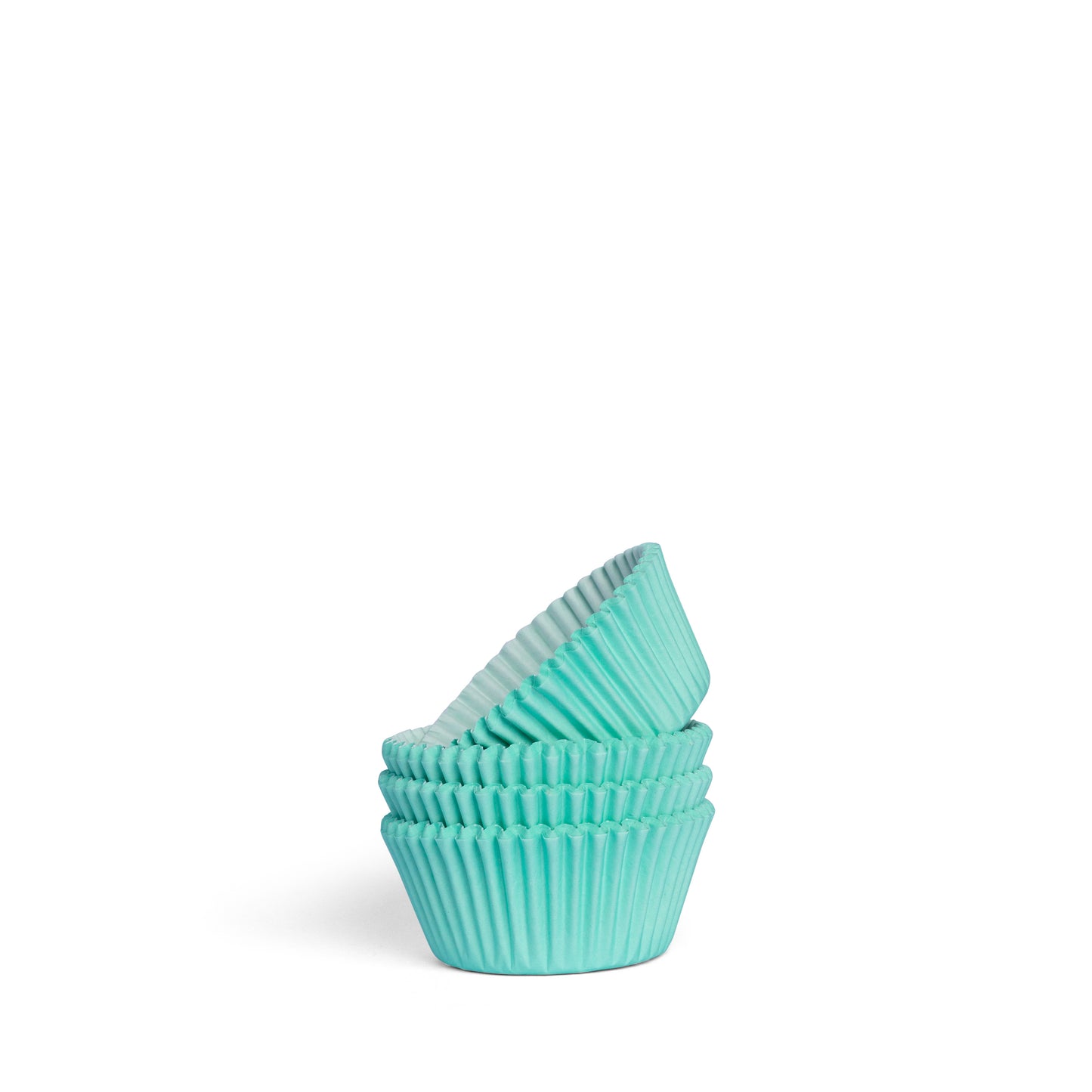 Mint green paper cupcake and muffin cases for baking cupcakes muffins and sweet treats