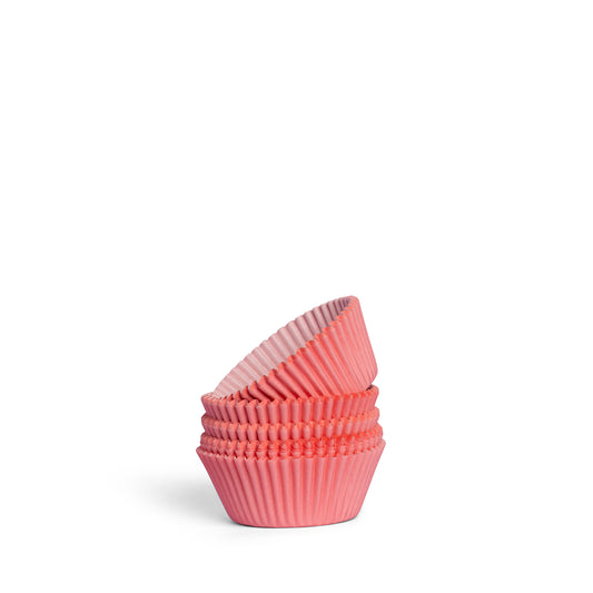 Pink cupcake cases for baking cupcakes fairy cakes and muffins ideal for dessert baking parties and sweet treats