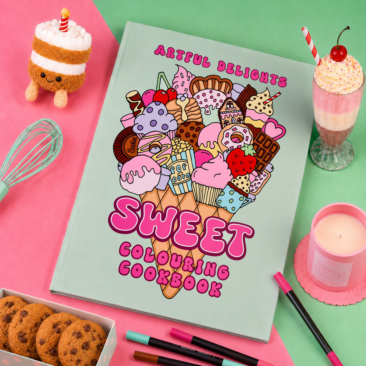 Sweet Colouring Cookbook